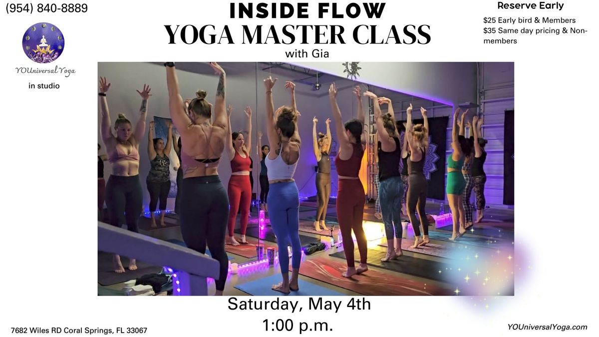 Inside Flow Yoga Master Class 