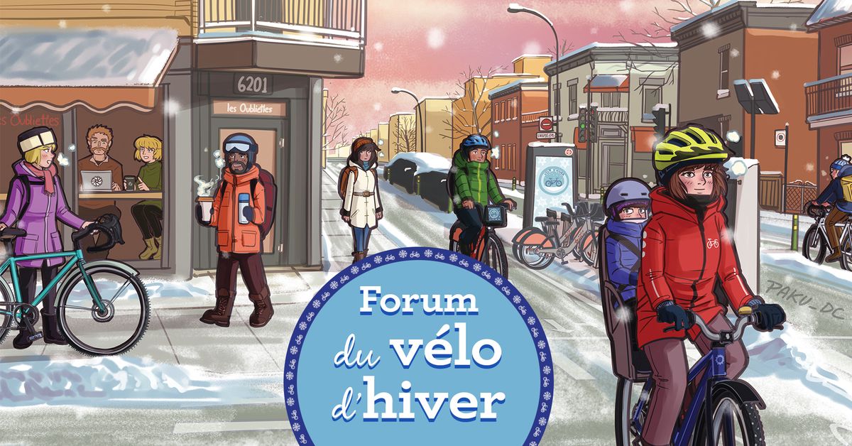 FORUM VELO D'HIVER 2025 - 8 f\u00e9v. de 10h \u00e0 16h