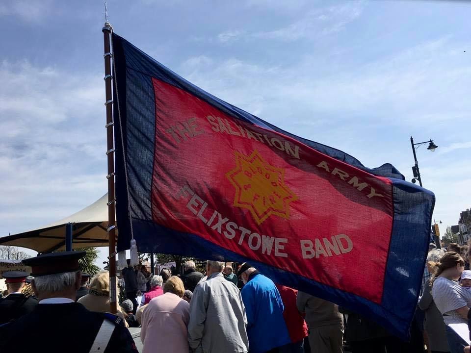 Felixstowe Salvation Army Band in concert