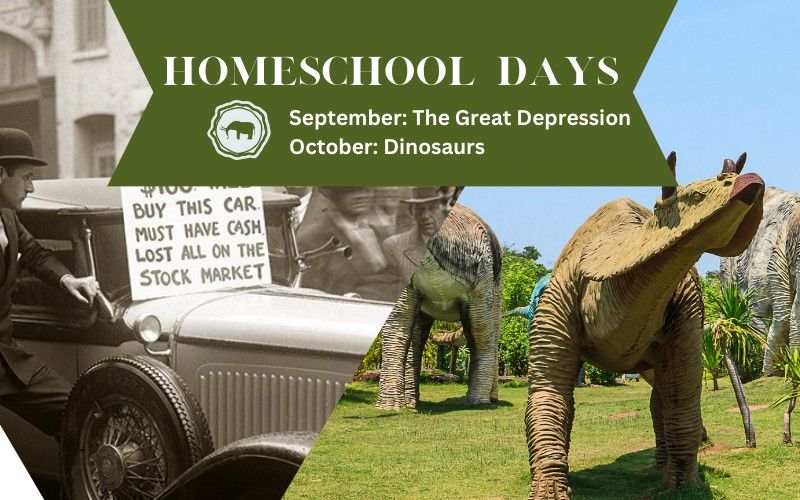 Homeschool Day October-Dinosaurs