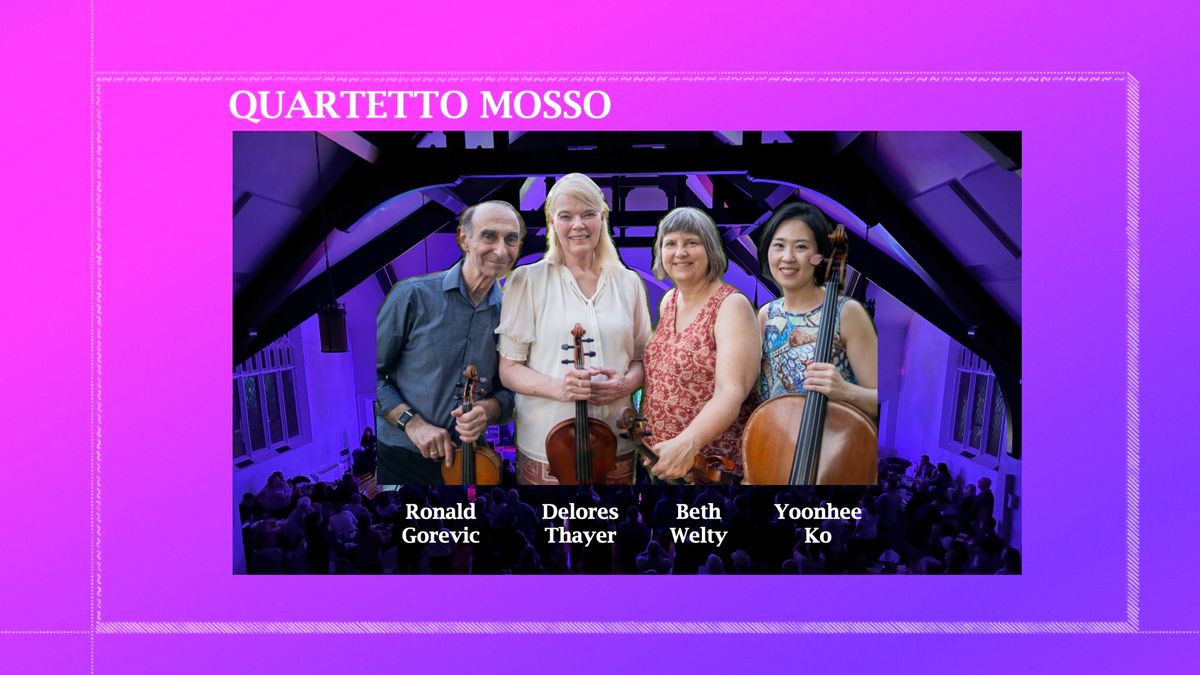 Springfield Chamber Players Quartetto Mosso