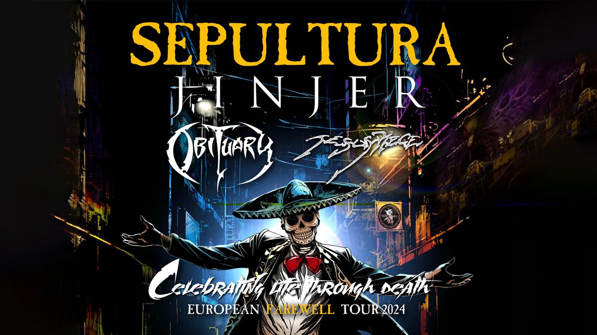 SEPULTURA - European Farewell Tour 2024 - PRAHA, O2 universum - VYPROD\u00c1NO!