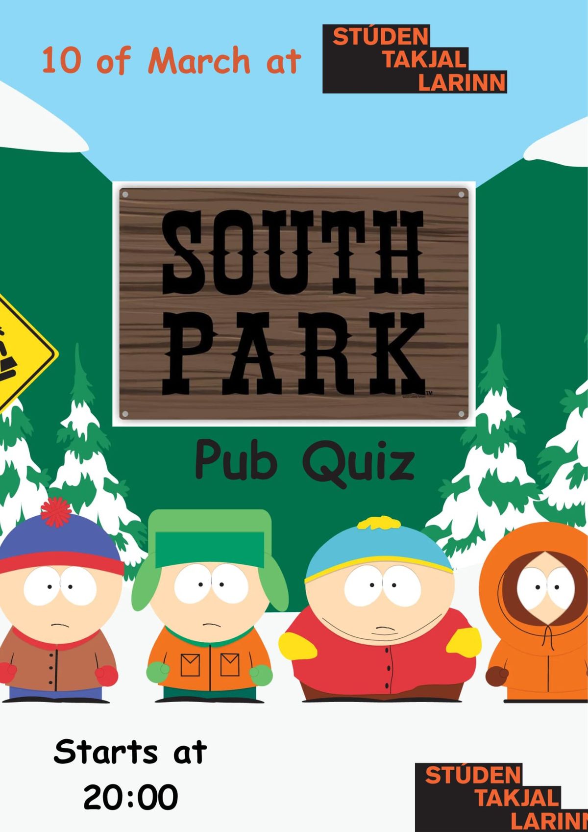 South Park pub quiz