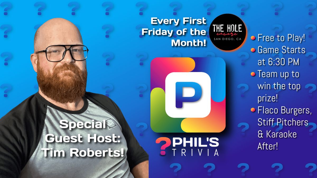 Phil's Trivia @ The Hole