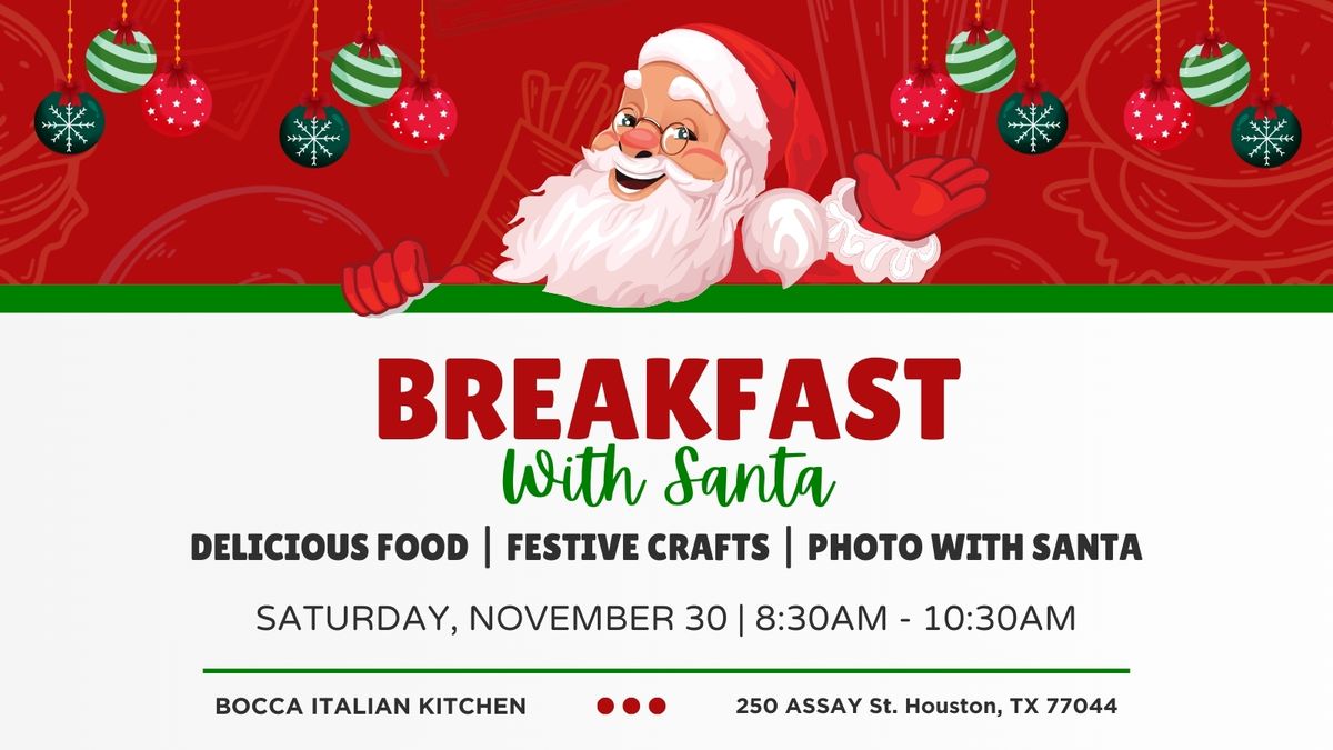 Breakfast with Santa 