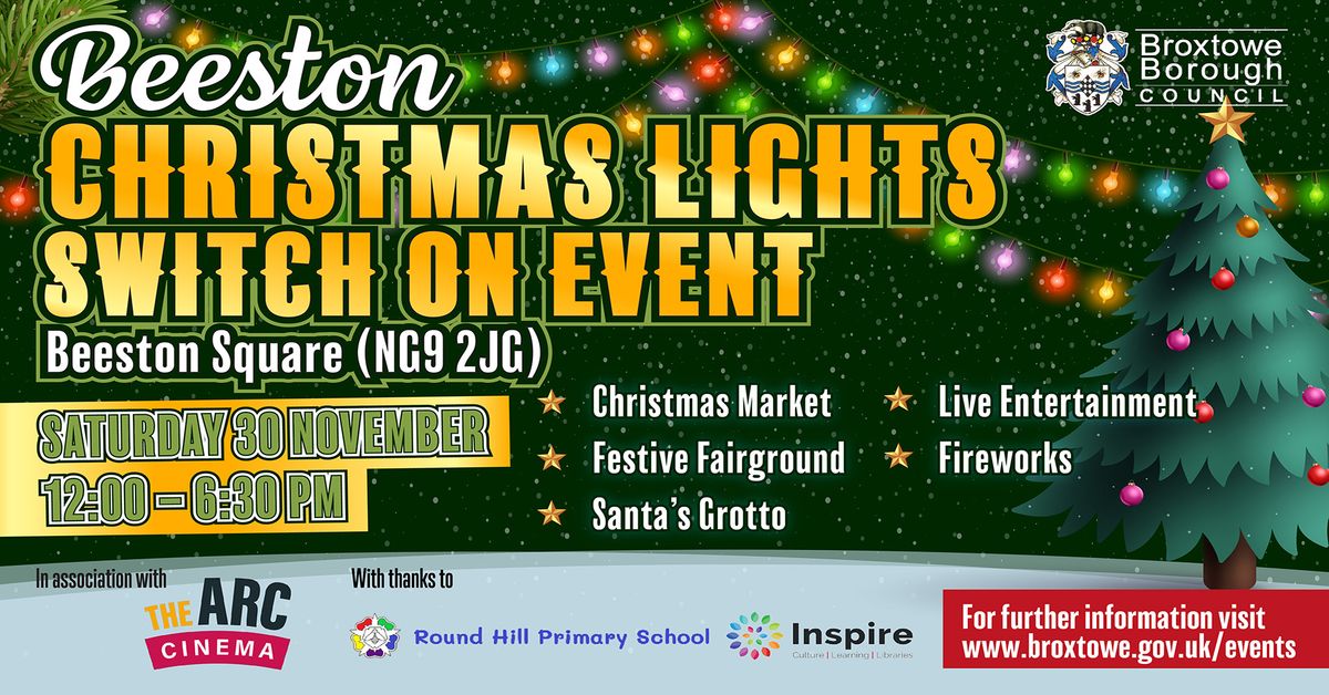 Beeston Christmas Lights Switch On