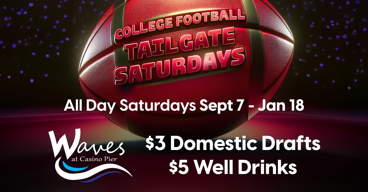 College Football Tailgate at Waves