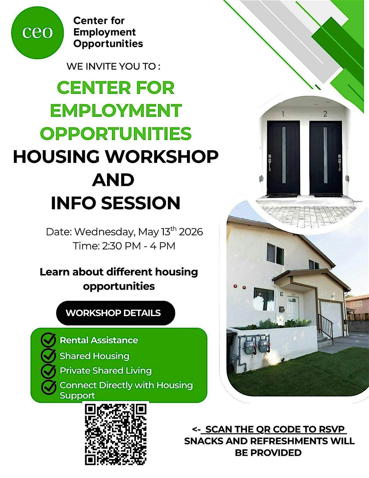 CEO Housing Workshop