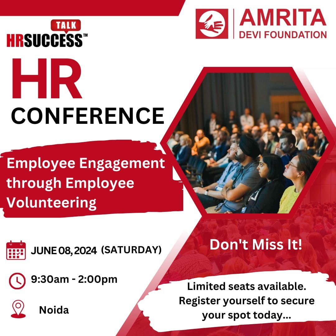 HR Conference by HR SUCCESS TALK & Amrita Devi Foundation