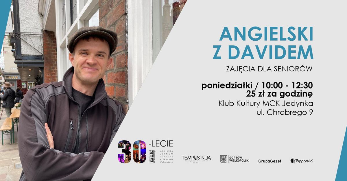 "Angielski z Davidem" - dla senior\u00f3w