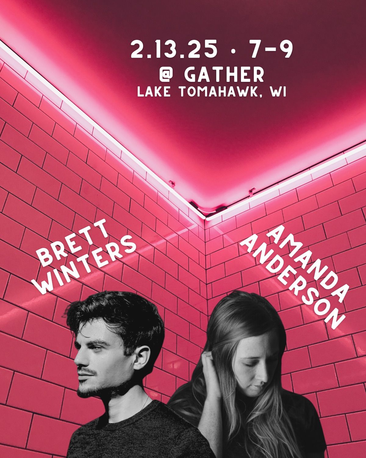 Brett Winters + Amanda Anderson LIVE @ Gather 