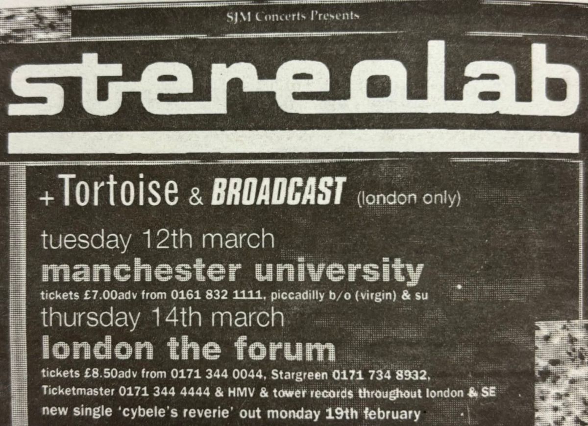 Stereolab London Tickets
