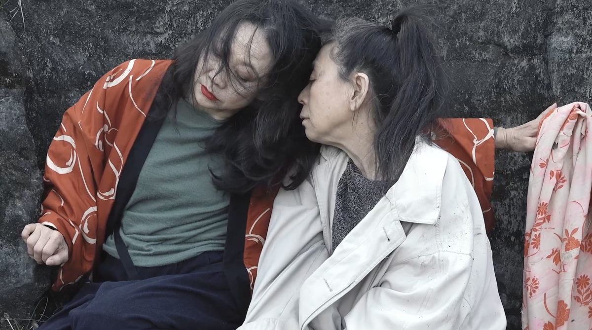 Eiko Otake with Wen Hui