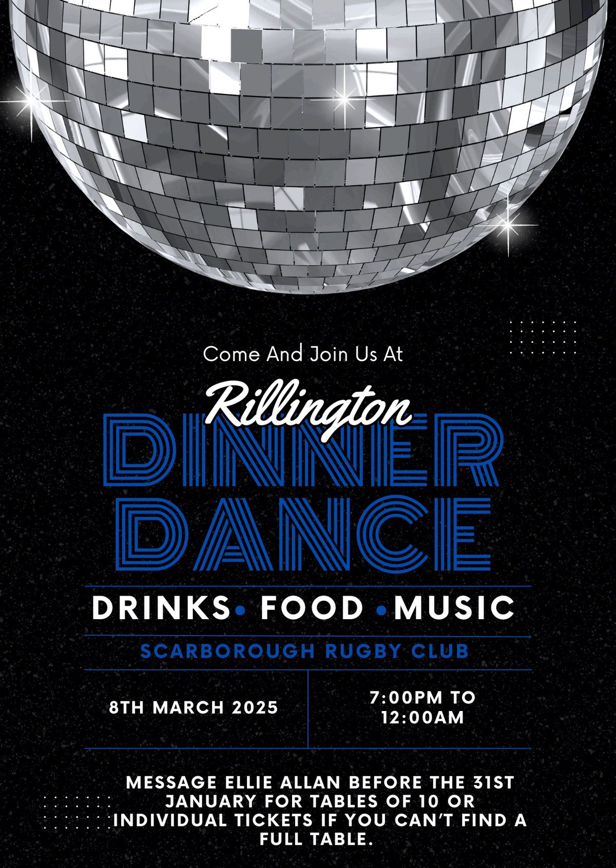 Rillington Young Farmers Dinner Dance \ud83e\udea9 