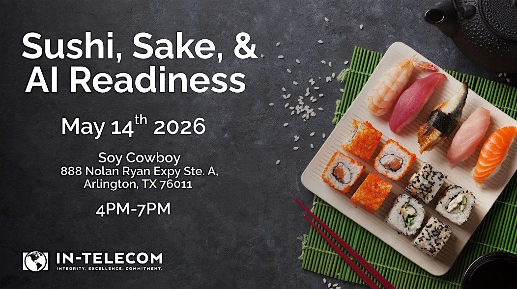 Sushi, Sake, and AI Readiness