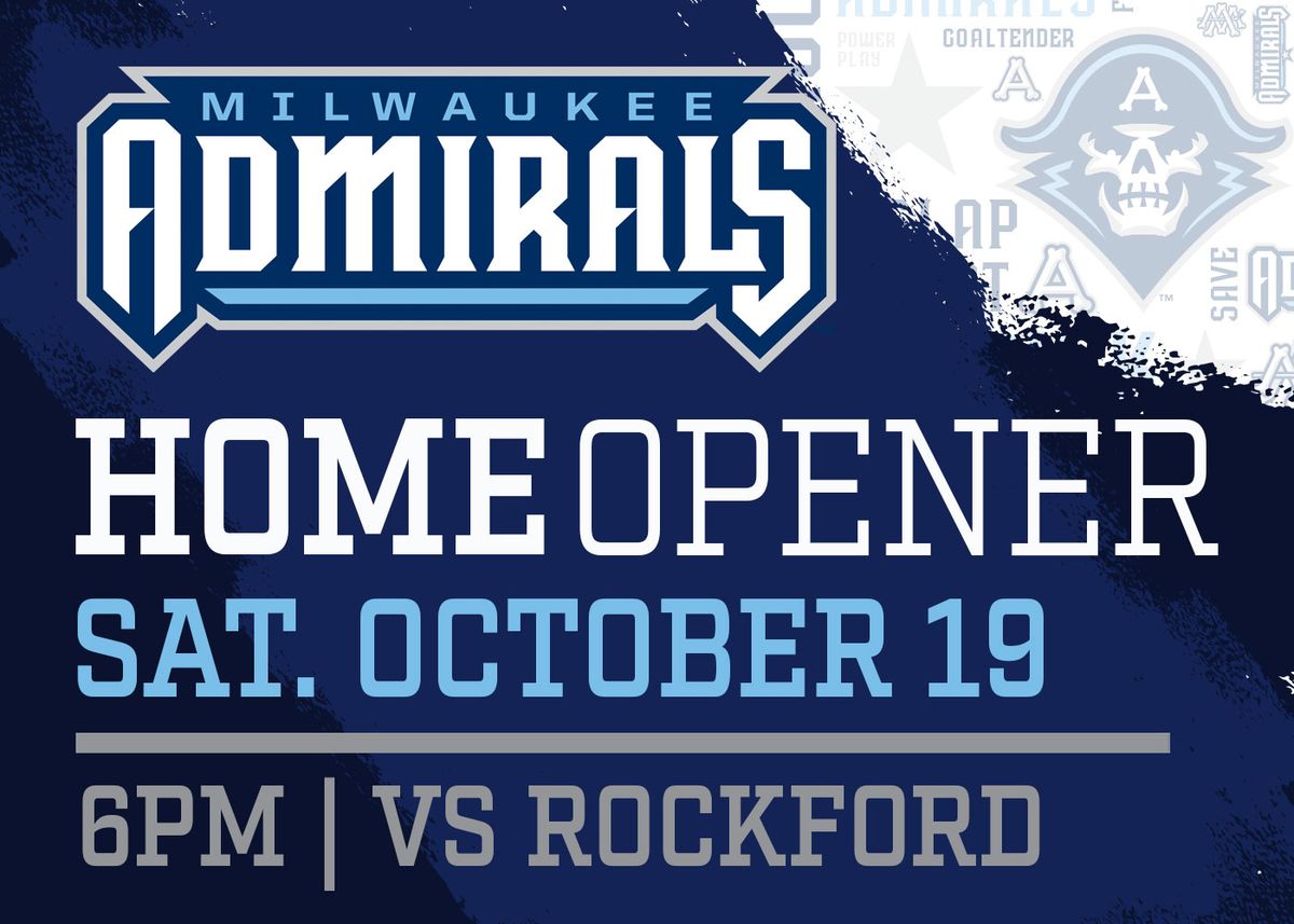 Rockford IceHogs at Milwaukee Admirals at UW Milwaukee Panther Arena