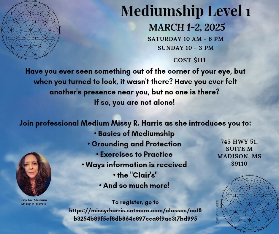 Mediumship Level 1