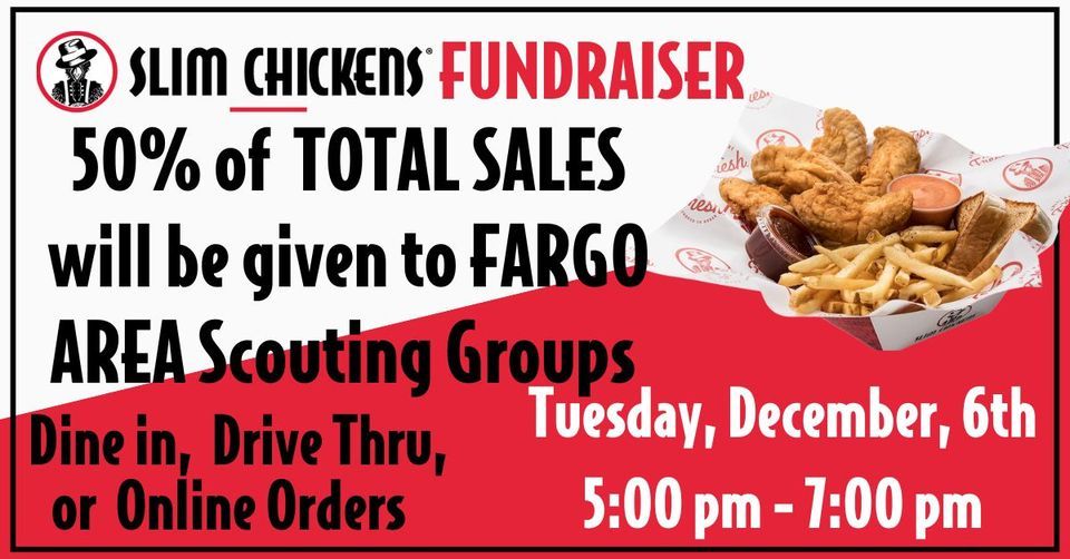 Fargo Area Scouts Fundraiser, Slim Chickens (Fargo, ND), 6 December 2022