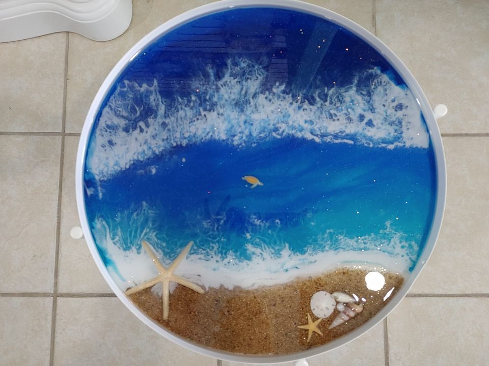 Ocean Resin Table