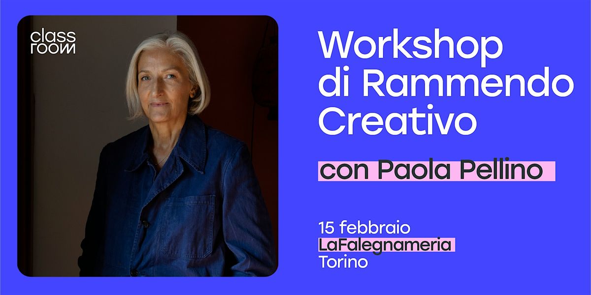 Workshop di Rammendo Creativo