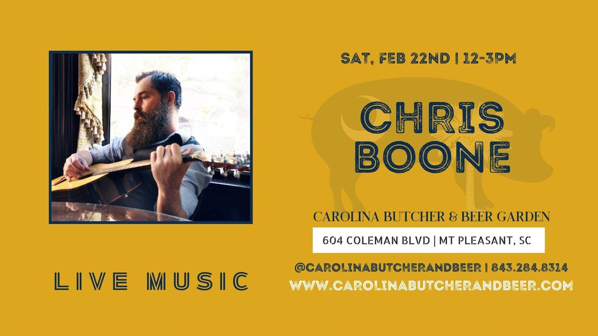 Live Music - Chris Boone