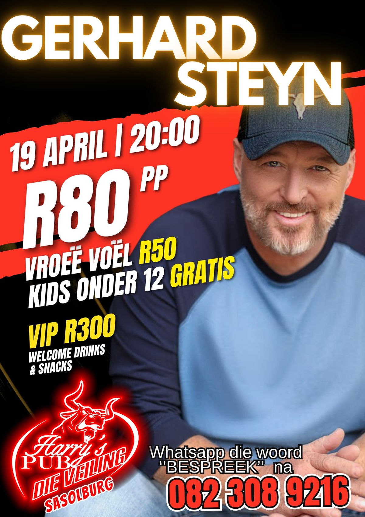 Gerhard Steyn Live by Die Veiling Sasolburg