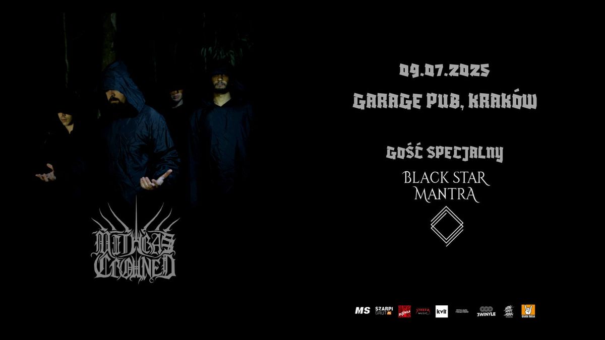 MITHRAS CROWNED (black metal \/ RPA) + BLACK STAR MANTRA (PL) \/ 09.07.2025, Krak\u00f3w