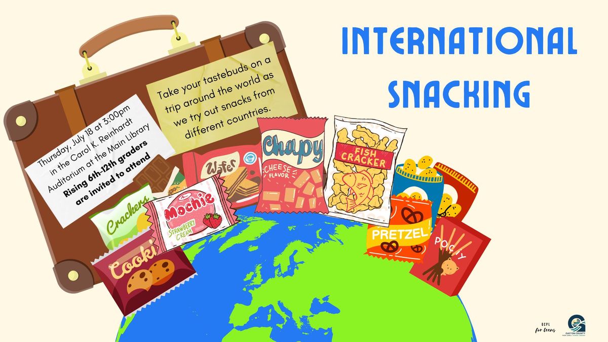 International Snacking For Teens