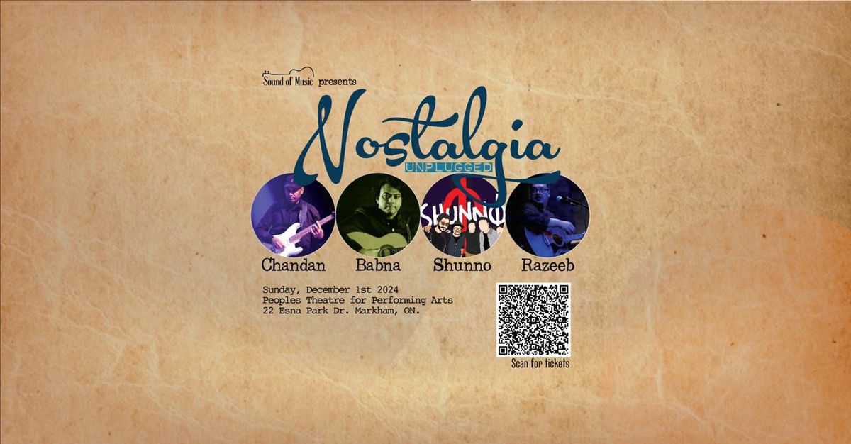 Nostalgia Unplugged with Chandan, Babna, Razeeb & Shunno