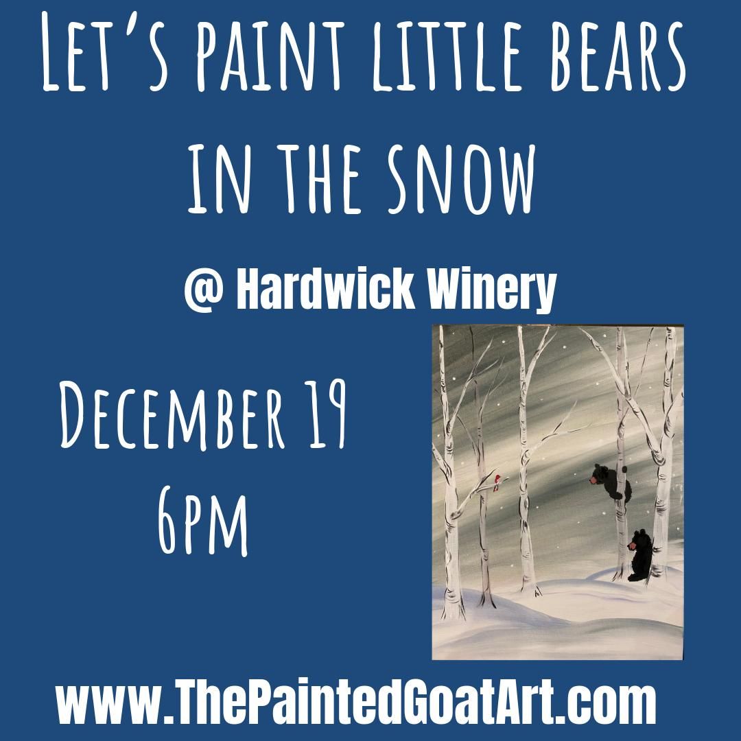 Little Bear Painting @ Hardwick Winery 