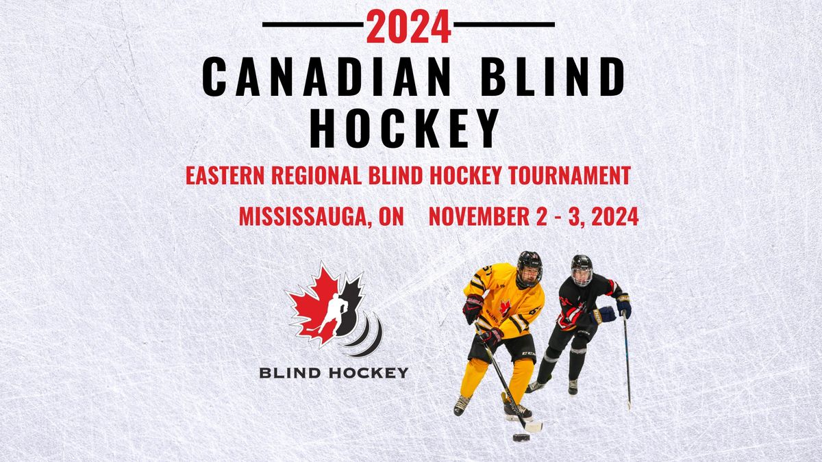 2024 Eastern Regional Blind Hockey Tournament in Mississauga