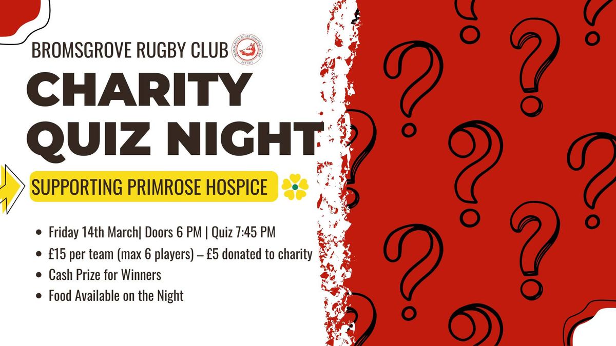 Charity Quiz Night