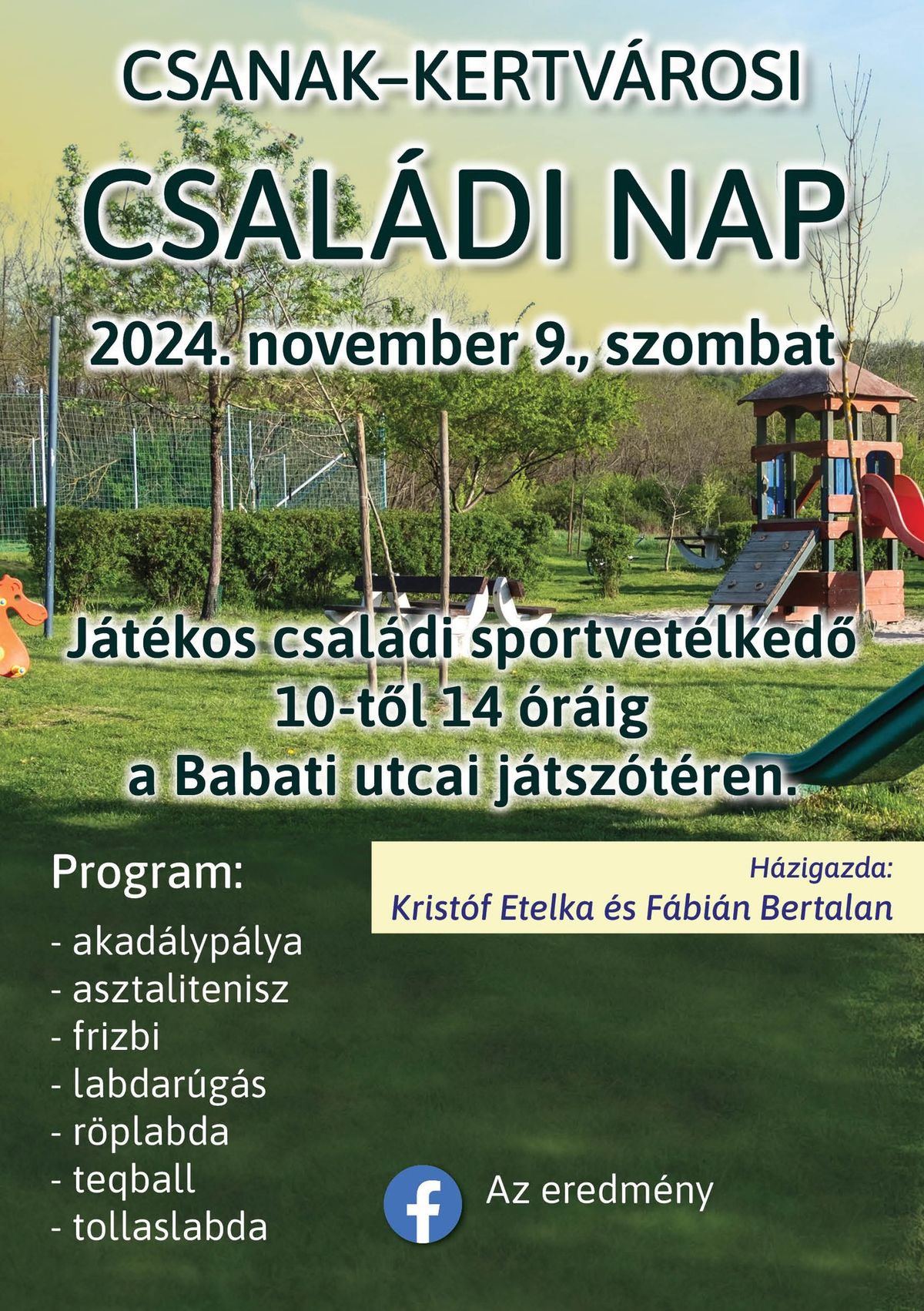 Csanak-Kertv\u00e1rosi Csal\u00e1di Nap