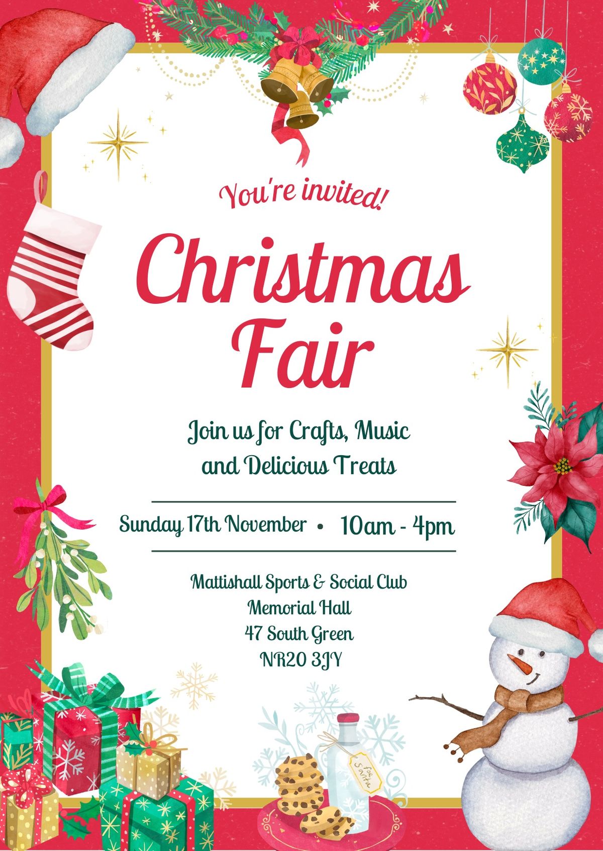 \ud83c\udf85Christmas Craft Fair\ud83c\udf85