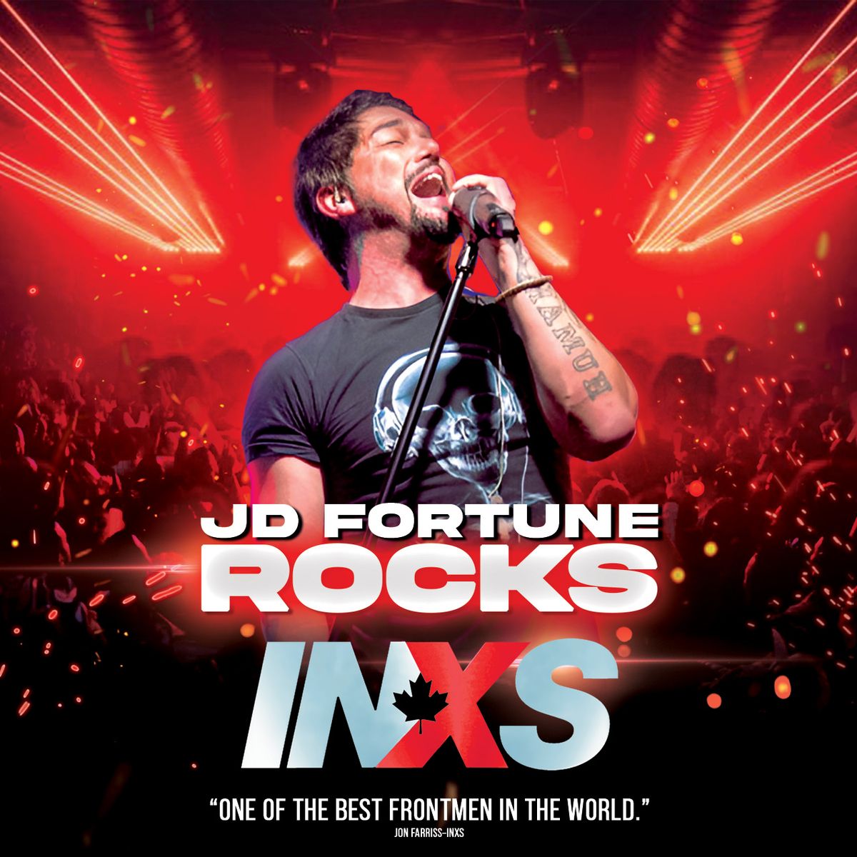 J.D. Fortune Rocks INXS