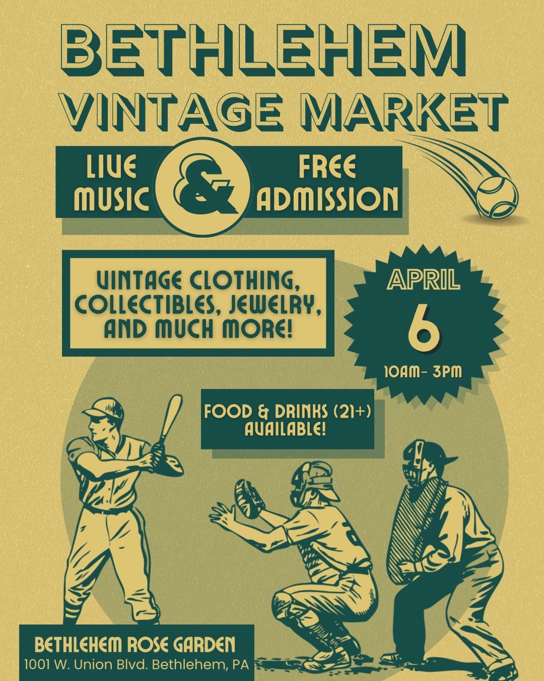 Bethlehem Vintage Market @ The Rose Garden