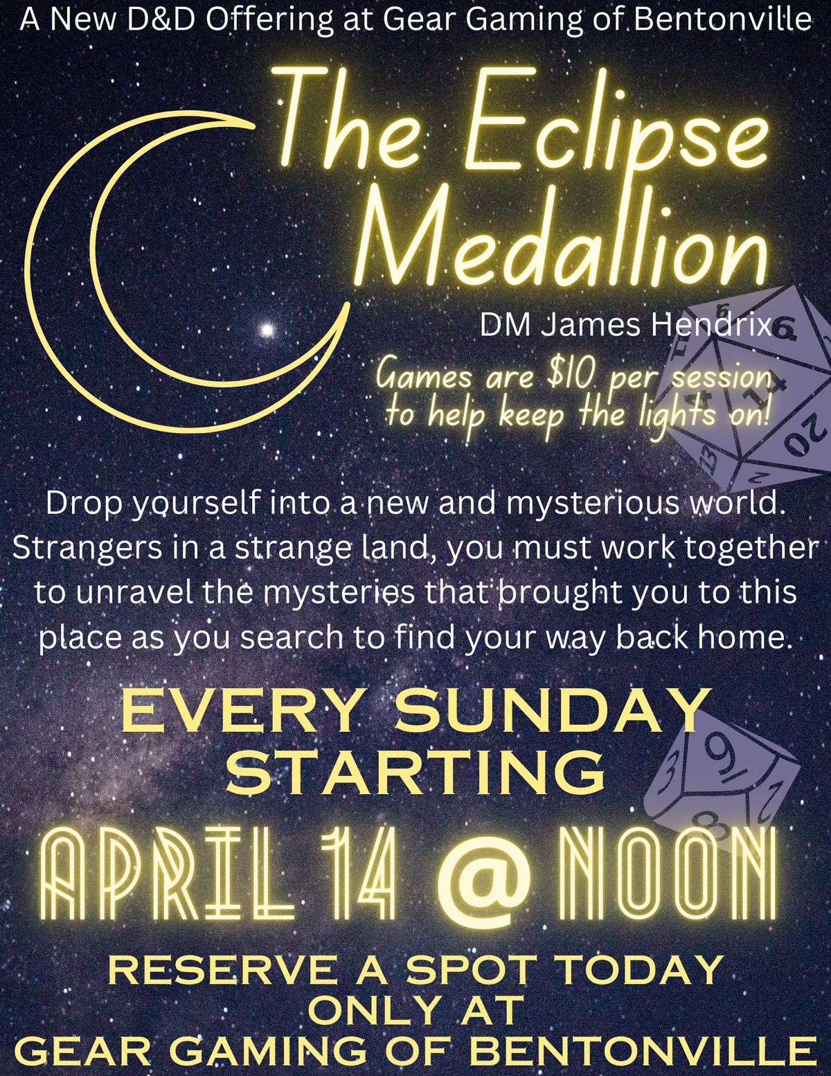 Dungeons and Dragons - The Eclipse Medallion