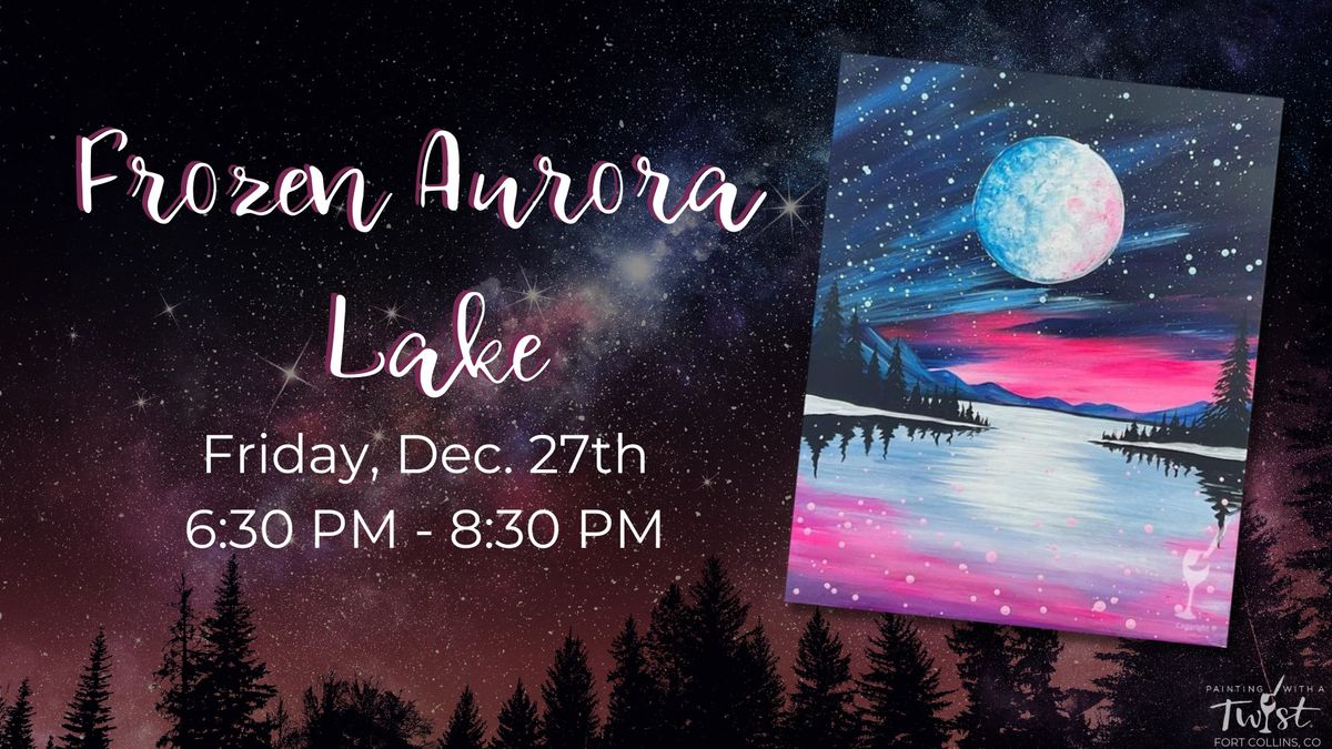 Frozen Aurora Lake: Add a candle or linen spray!