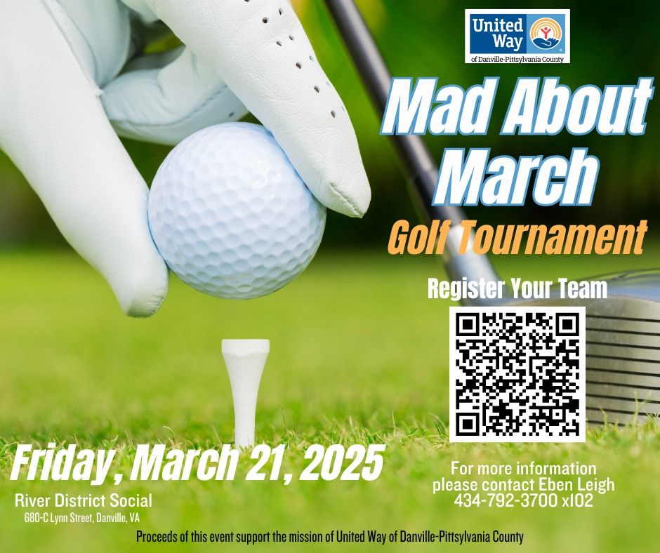 3rd Annual Mad About March Golf Tournament