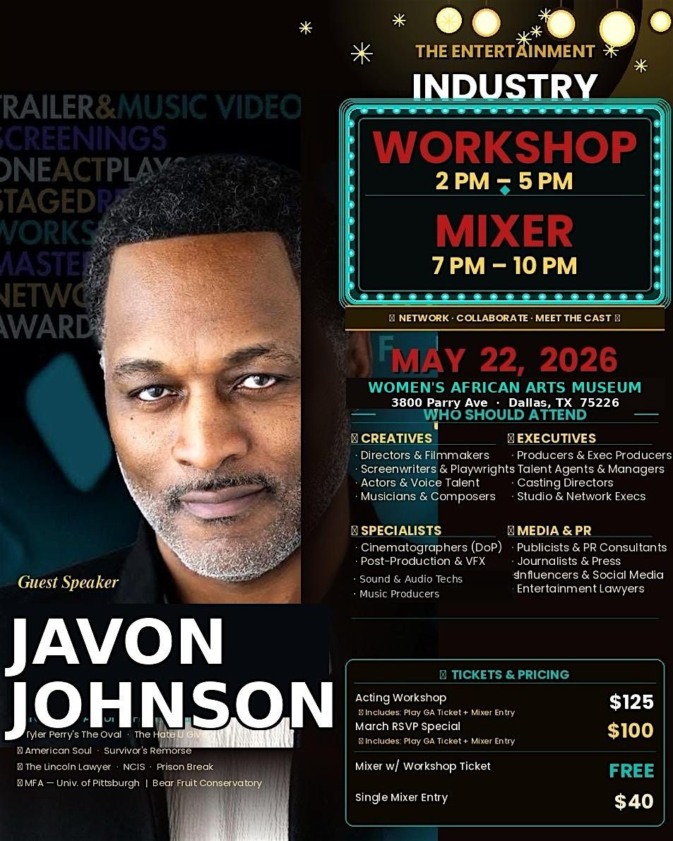 Inspiring Actors & Actors Workshop