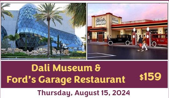 Dali Museum & Ford's Garage Restaurant Day Trip