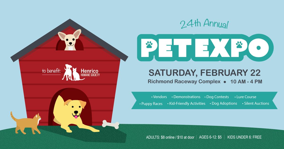 24th Annual Pet Expo to Benefit Henrico Humane Society