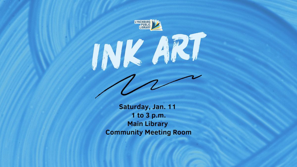 Ink Art with Professor Jurgen Ziesman