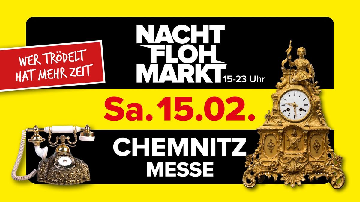 Nachtflohmarkt Chemnitz \/\/ Messe