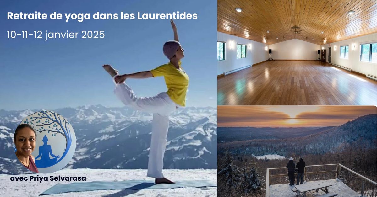 Retraite de yoga dans Les Laurentides - Hiver 2025