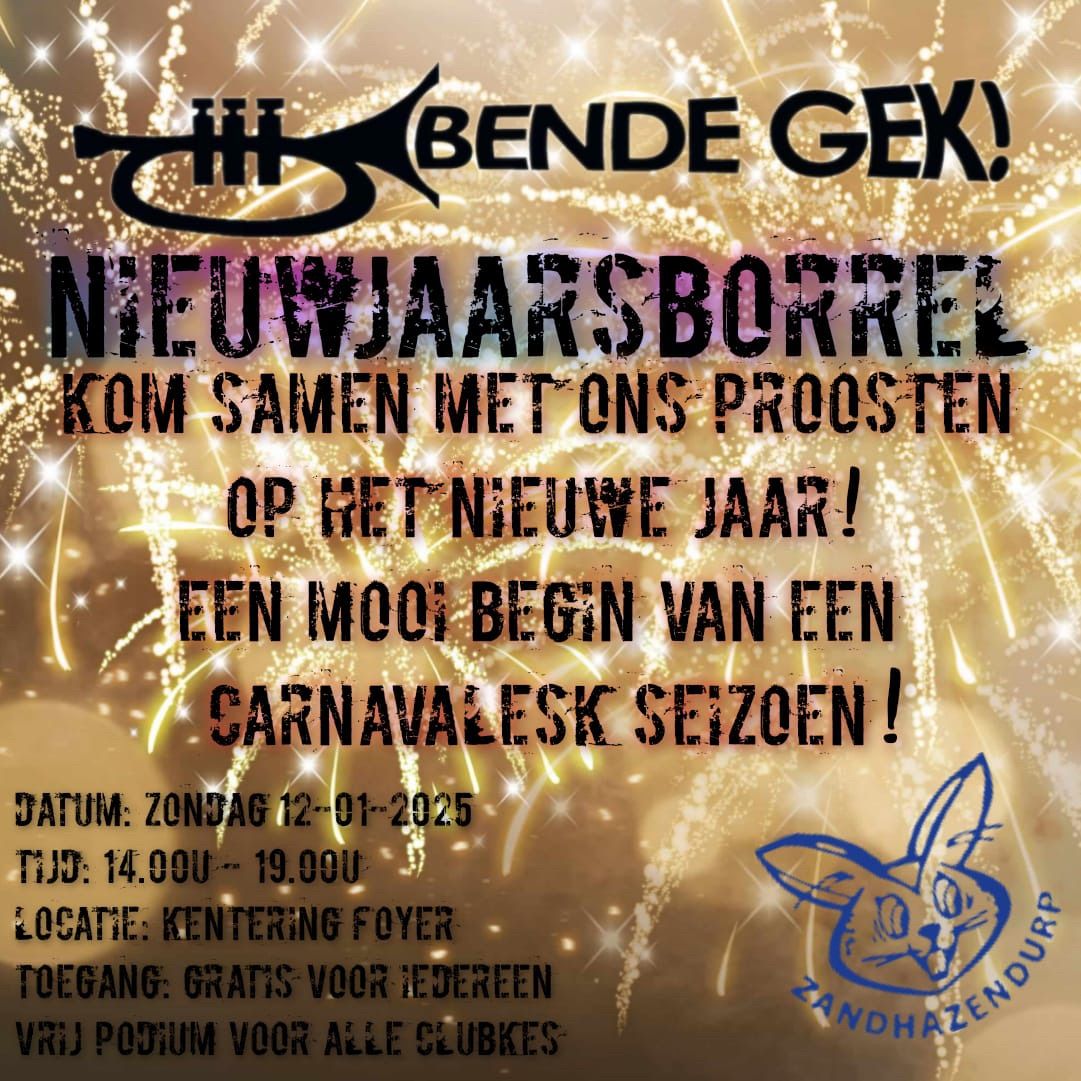 Bende Gek Nieuwjaarsborrel