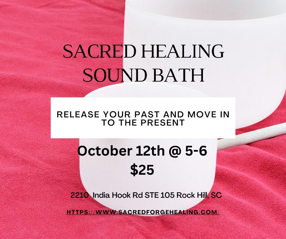 Sacred Healing Sound Bath