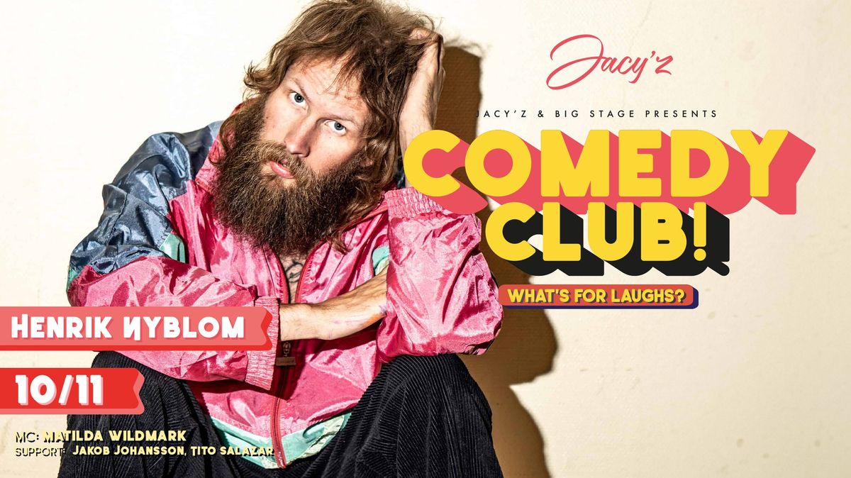 Jacy\u2019z Comedy Club \u2013 Henrik Nyblom