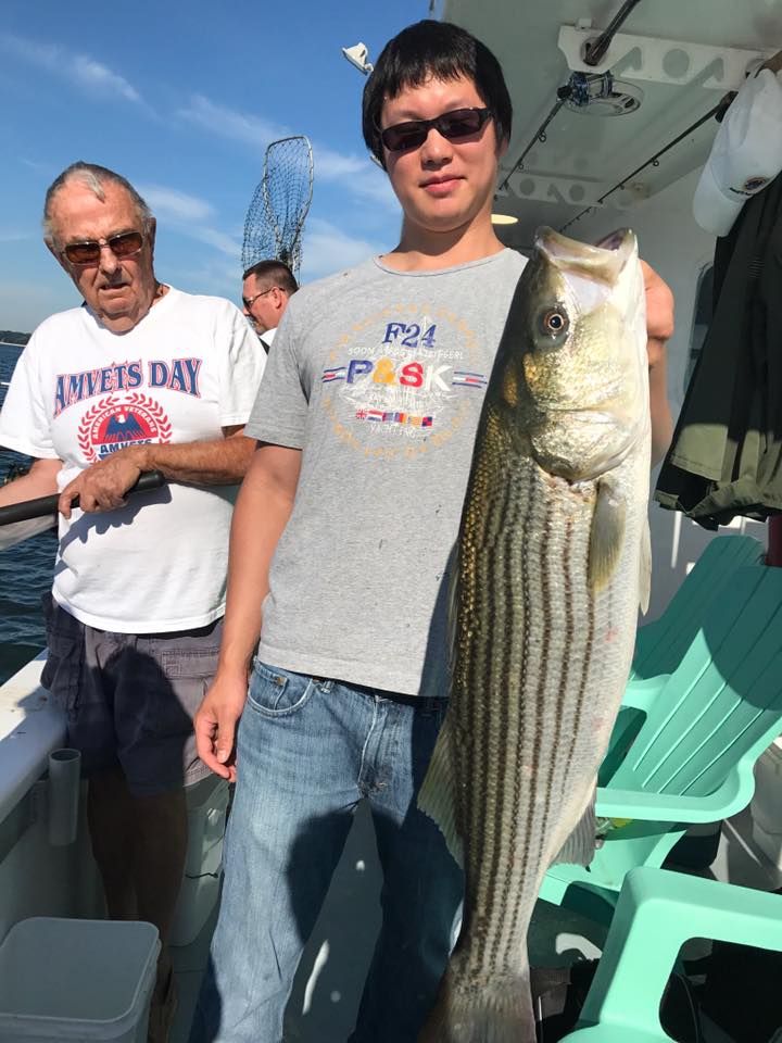 Follow The Tide Special Jigging Trip For Striped Bass!!