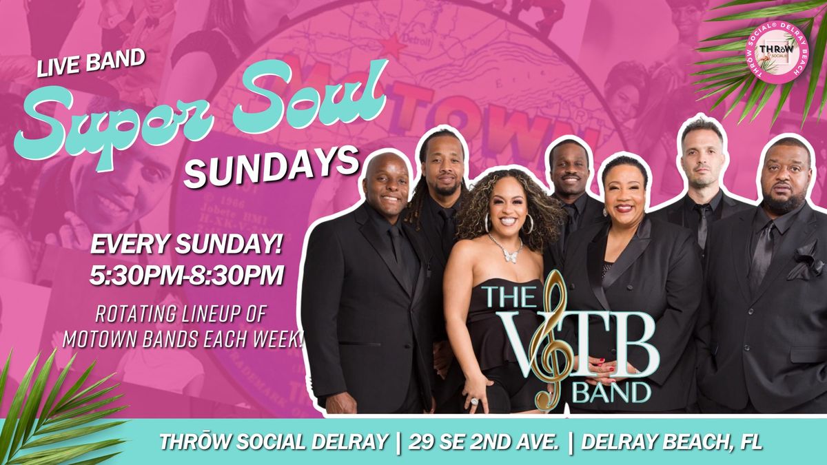 Live Band Super Soul Sunday: Valerie Tyson Band @ THR\u014dW Social Delray Beach!